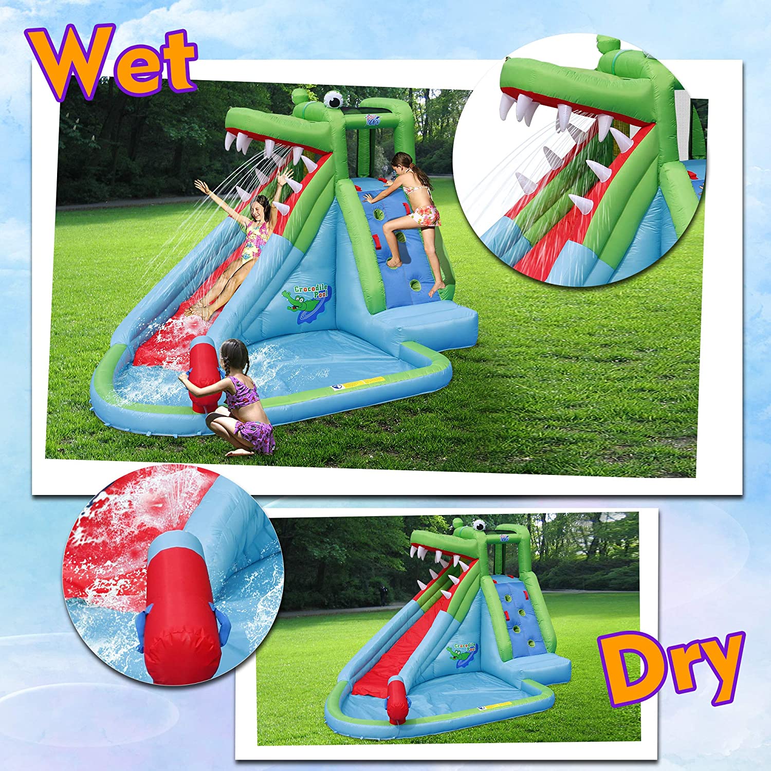1619862249Air Flow Crocodile  Inflatable Water Slide 2.jpg